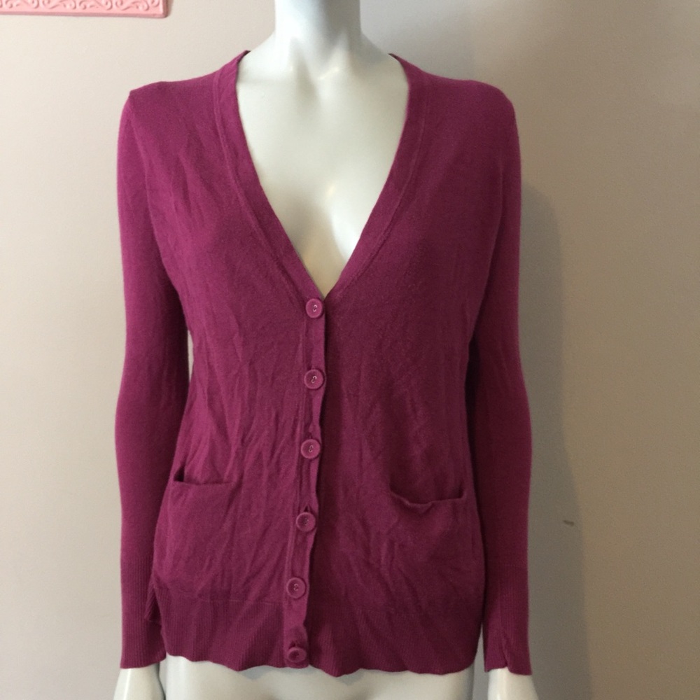 Ann Taylor Loft medium petite cardigan
